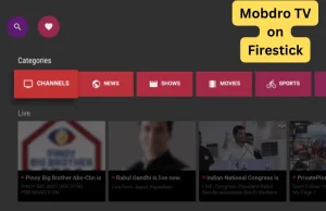 Mobdro TV on Firestick