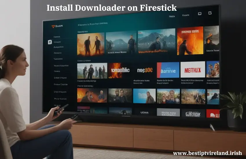 Install Downloader on Firestick