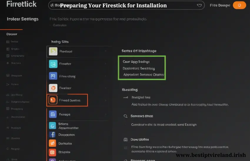 Preparing Your Firestick for Installation