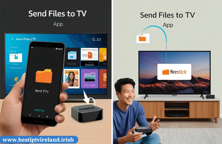 Using the Send Files to TV App